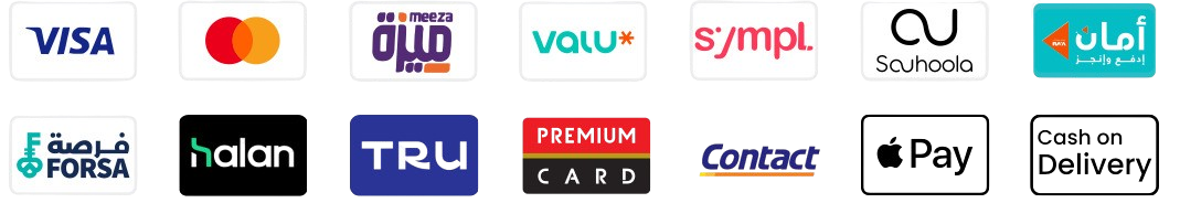 Available payment methods