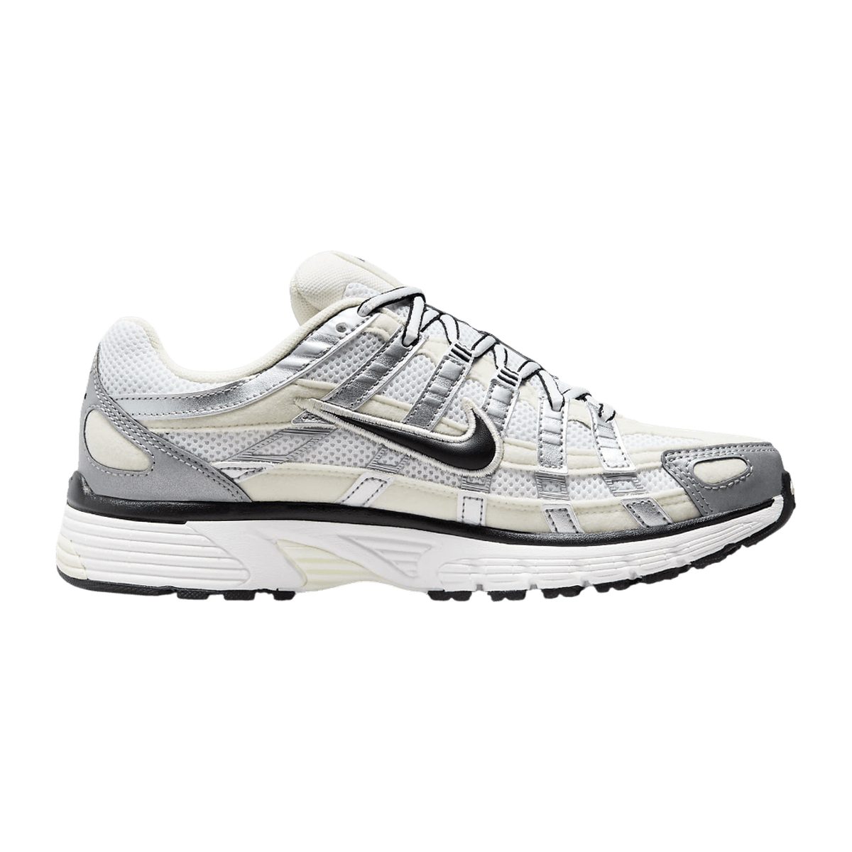 Nike P-6000 Coconut Milk Metallic Silver