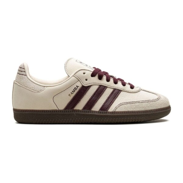 Adidas Samba OG '"Wonder White Maroon"