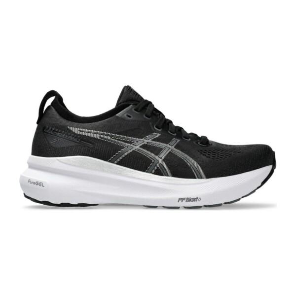 ASICS GEL-Kayano 31  Black Pure Silver