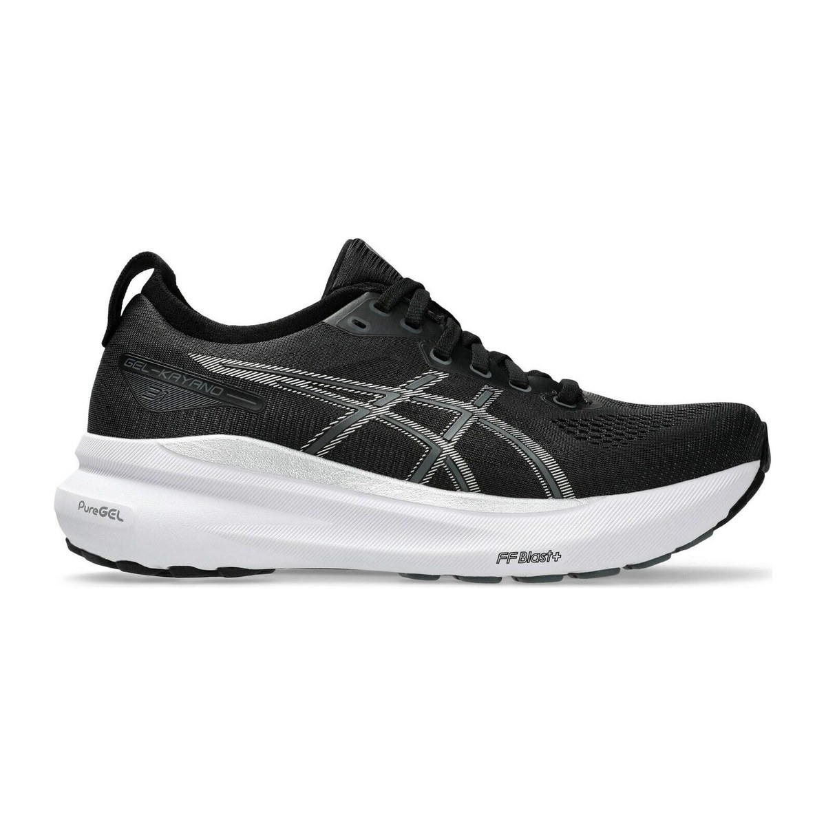 ASICS GEL-Kayano 31  Black Pure Silver