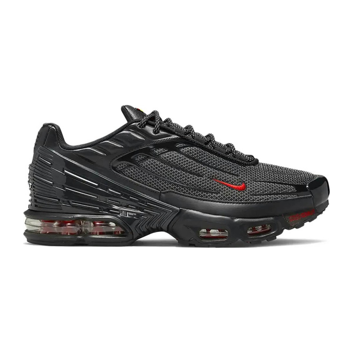 Nike Air Max Plus TN 3 Black Reflective Silver University Red
