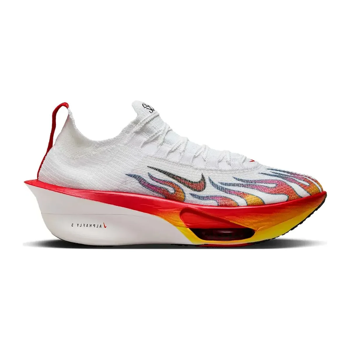 Nike Alphafly 3 Premium White Habinero Red