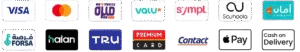 Visa, Mastercard and valU