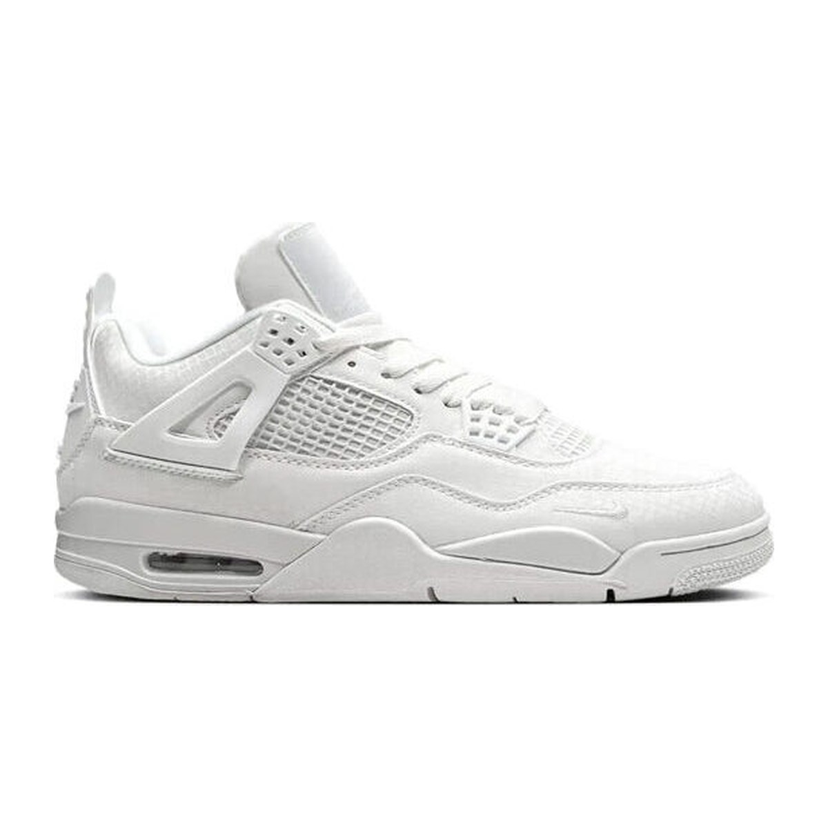 Nike Air Jordan 4 Retro — Pure White Excellence