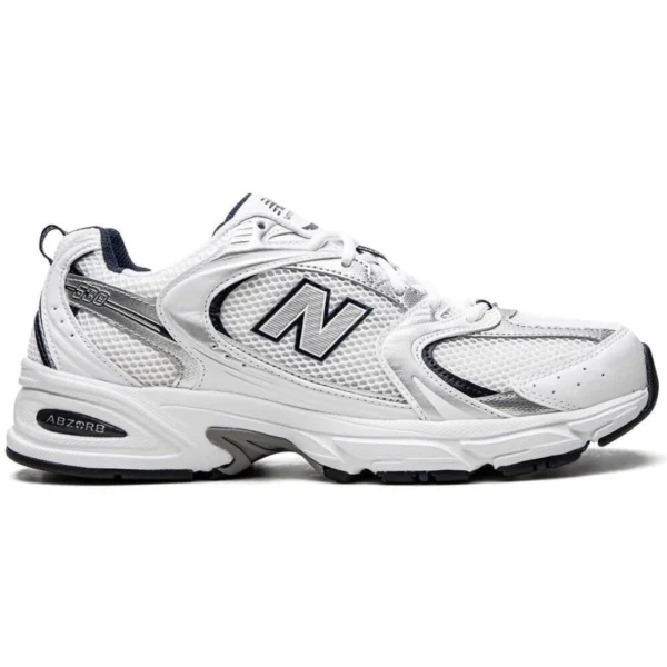 New Balance 530 White with Natural Indigo