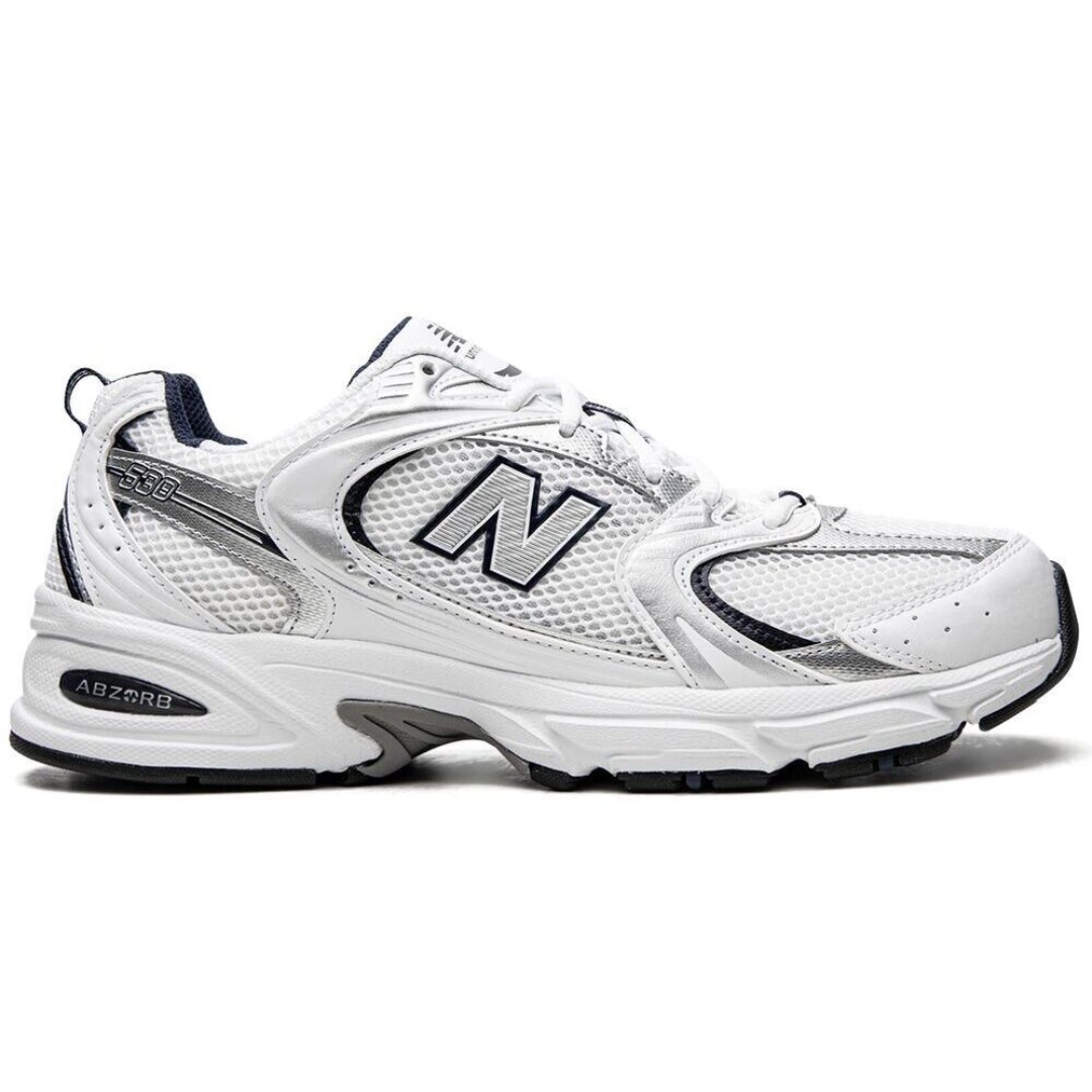 New Balance 530 White with Natural Indigo