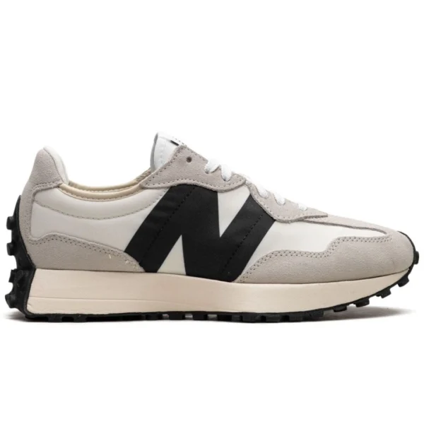 New Balance 327 Moonbeam Sea Salt with Black