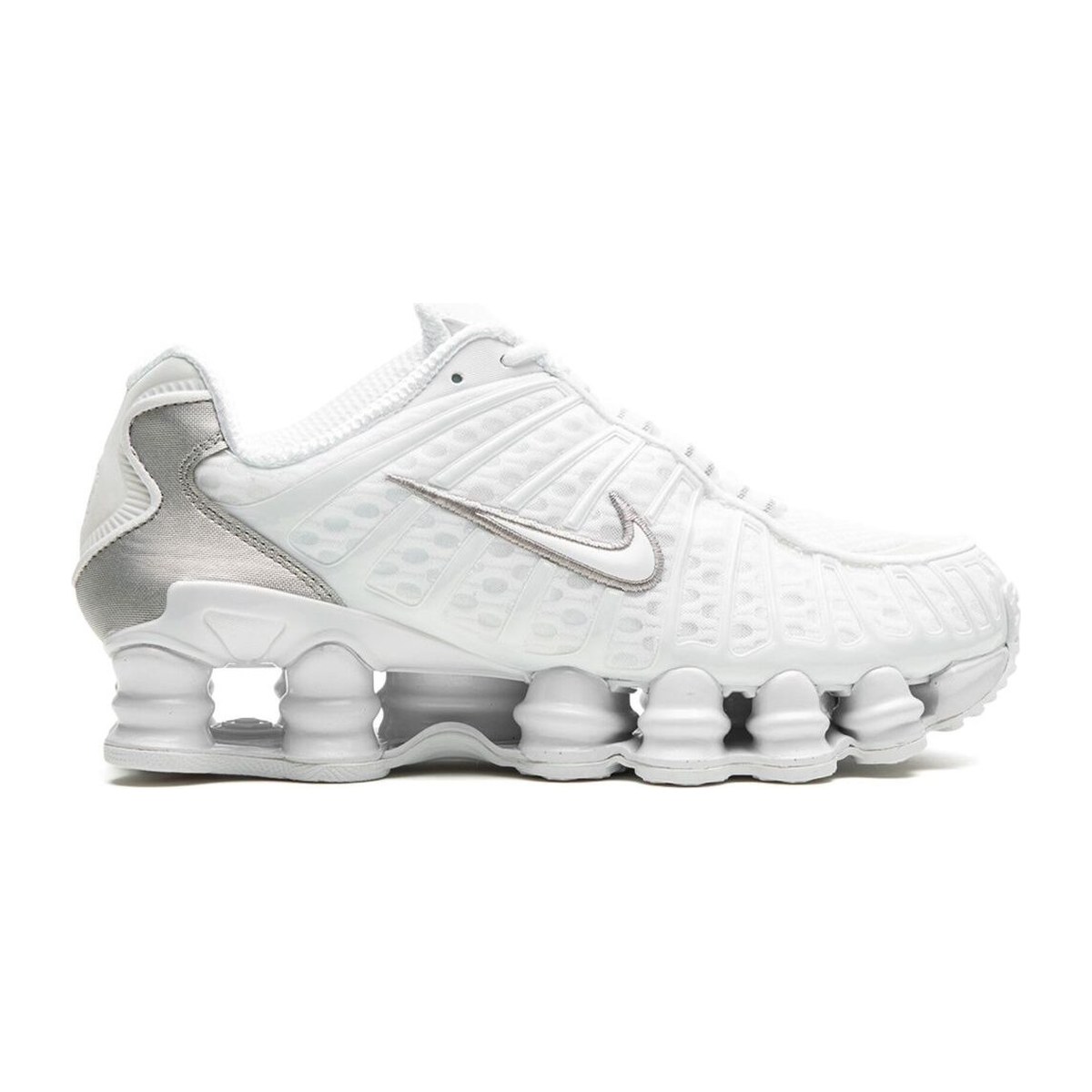 Nike Shox TL White Metallic Silver UNISEX