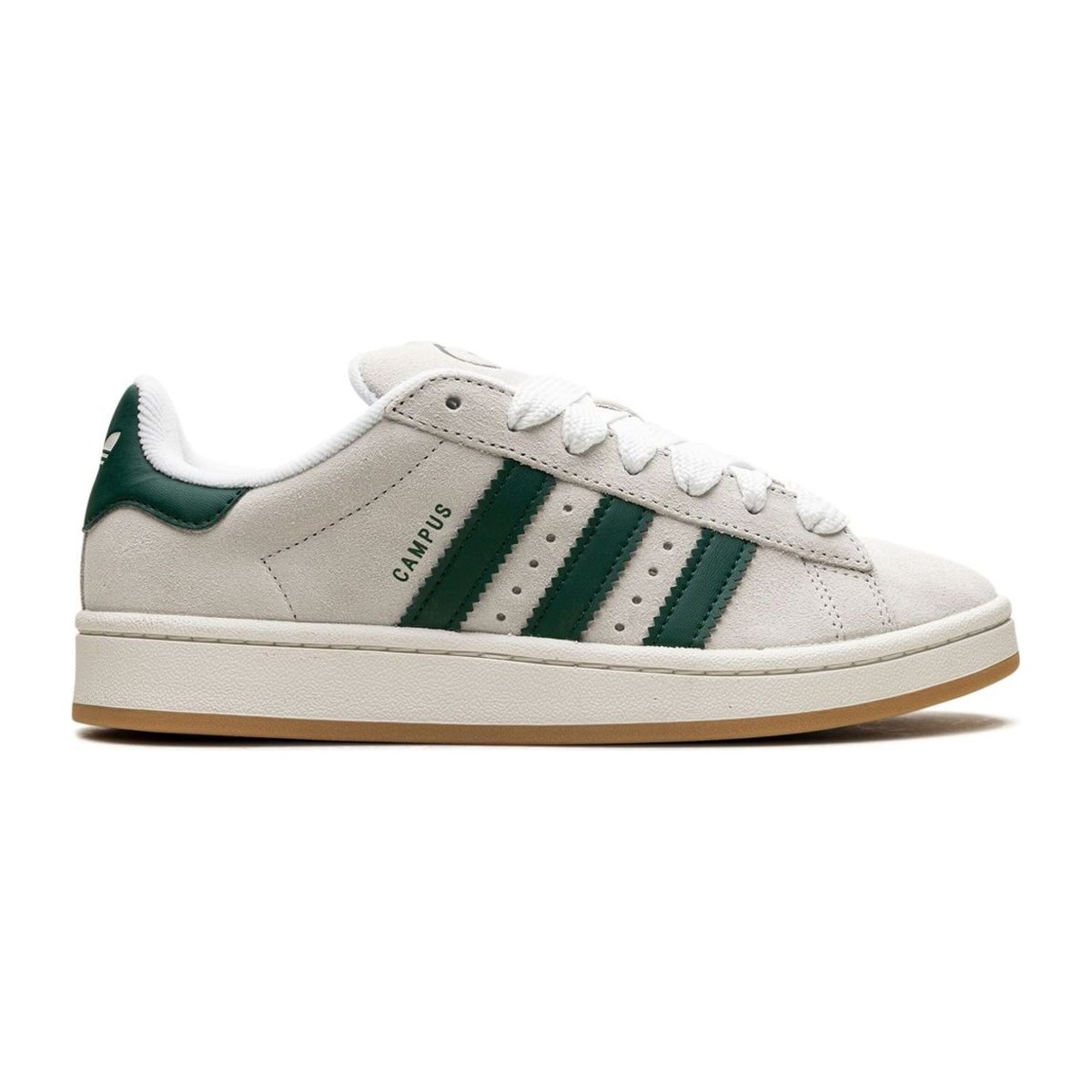 Adidas Original Campus 00s Crystal White Dark Green