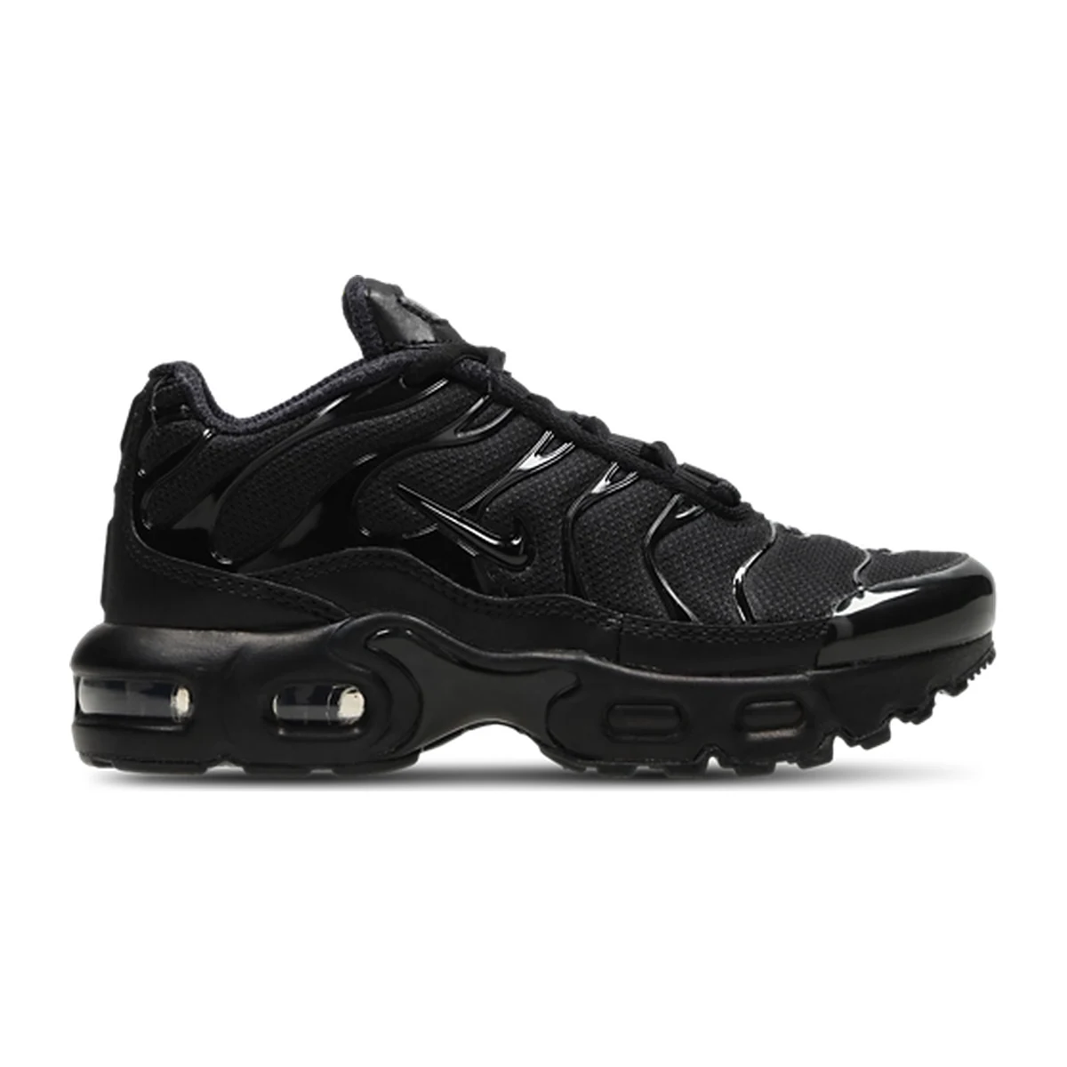 Nike Air Max Plus TN Triple Black  For Kids