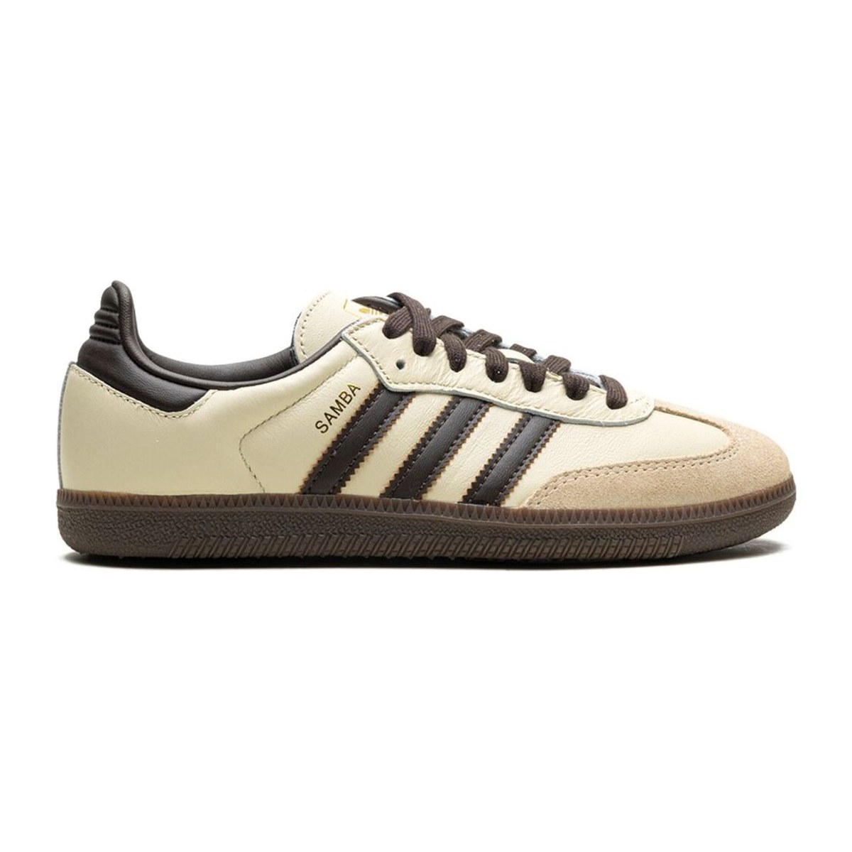 Adidas Samba OG  "Cream White/Dark Brown"