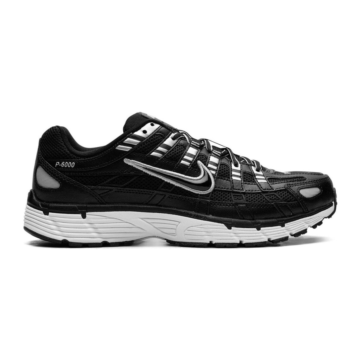 Nike P-6000 "Black/White/Metallic Silver"