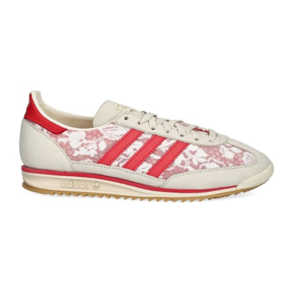Adidas SL 72 OG" Floral Cream White / Better Scarlet"
