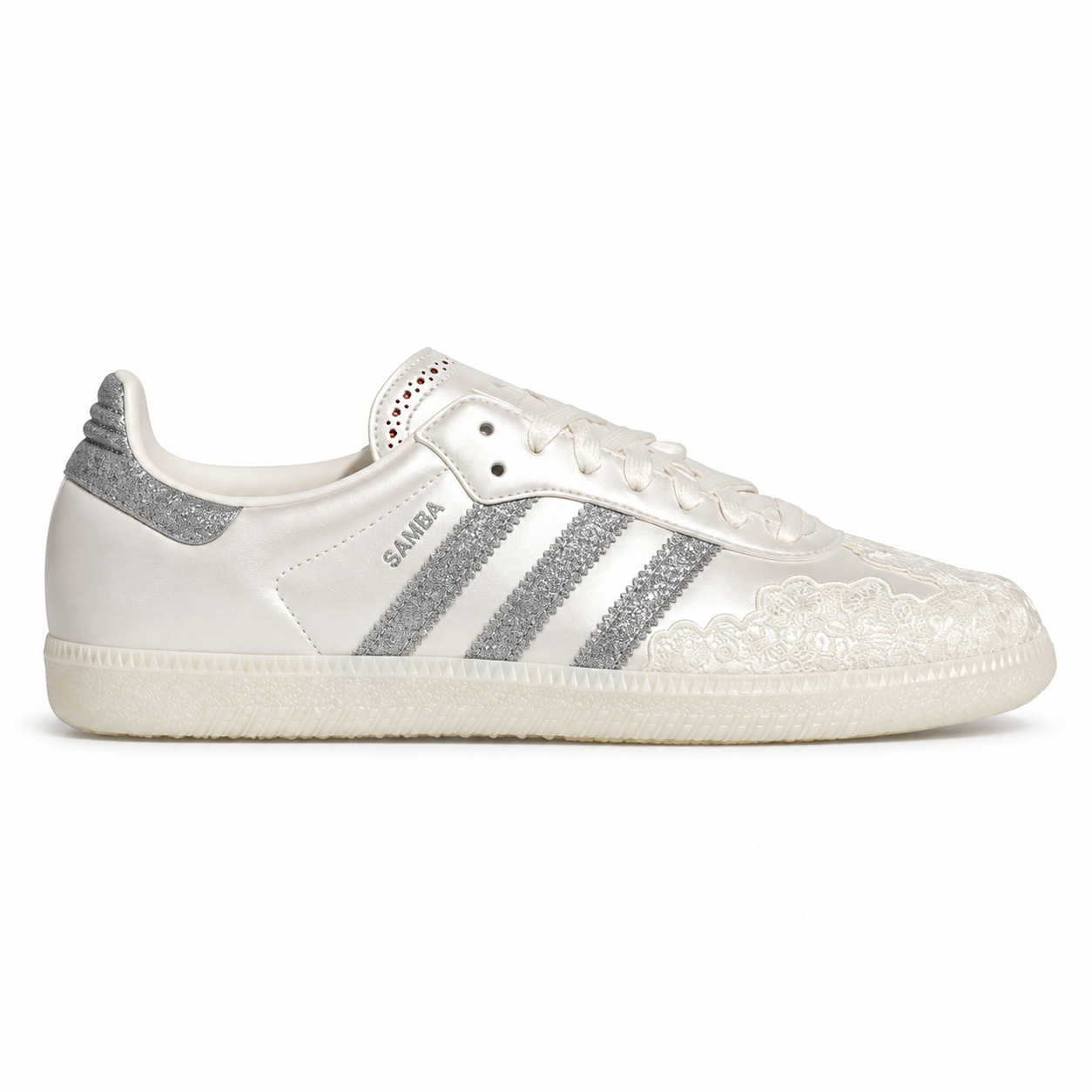 Adidas Samba OG “Valentine’s Day” White Silver