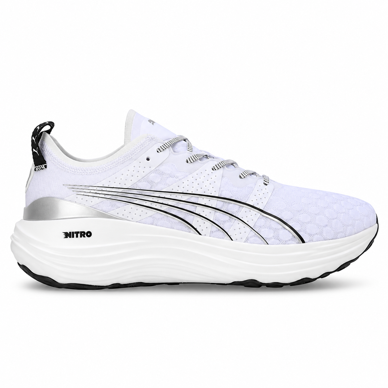 PUMA ForeverRun NITRO™ “White/Black”