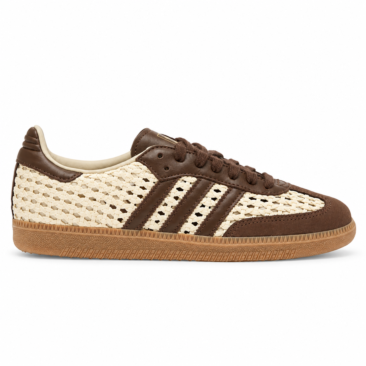 Adidas Samba OG Woven “Cream White/Earth Strata”