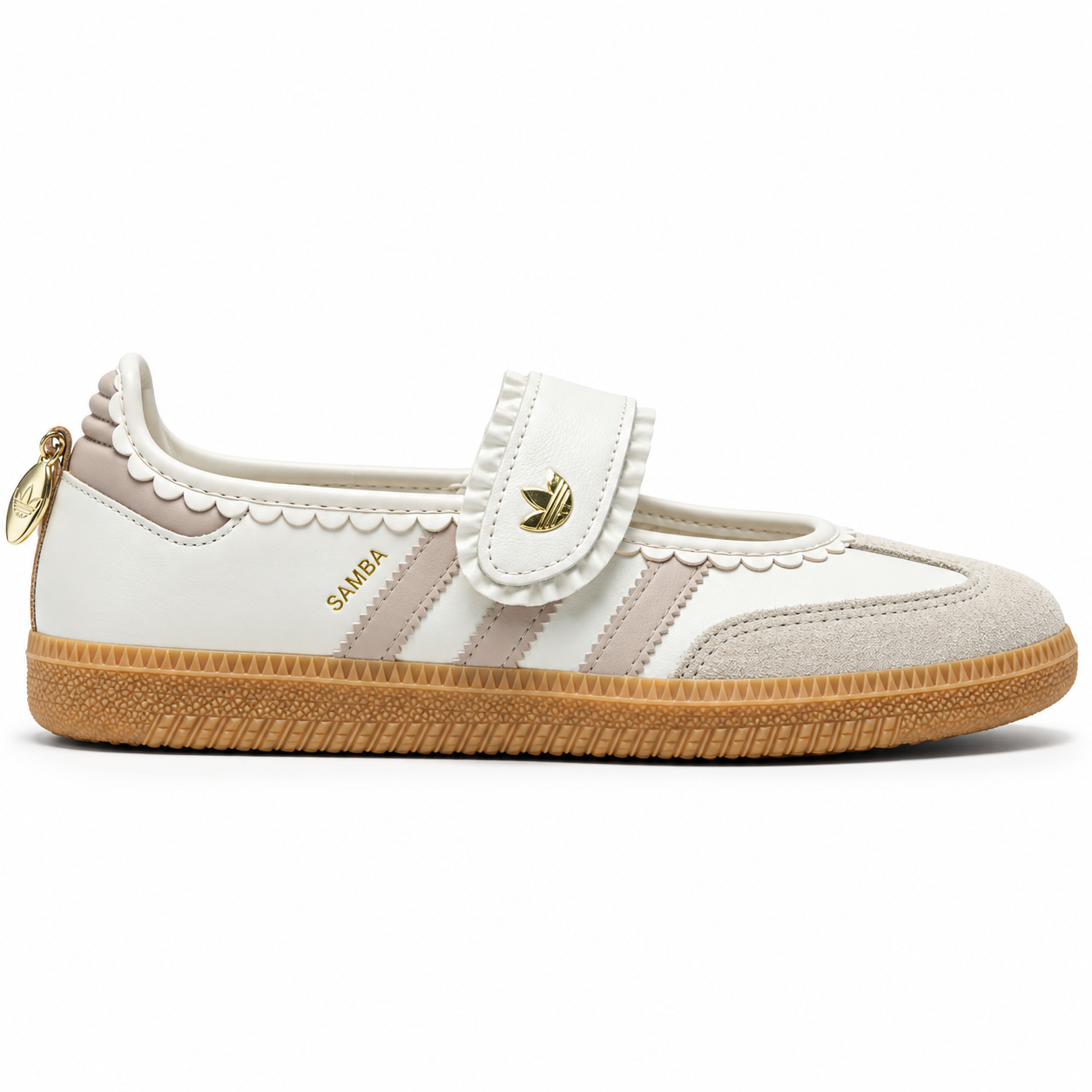 Adidas Samba Jane “Ruffle Pack White Pink'”